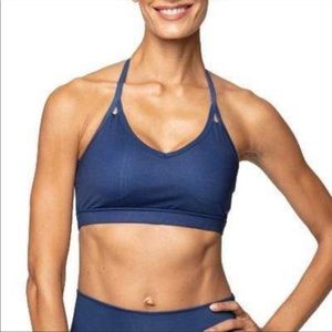AR-33 Navy Blue Sports Bra Medium
